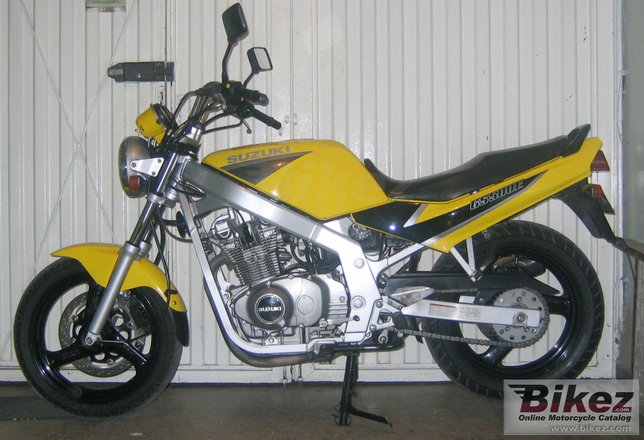Big nymous user. gs 500 e picture and wallpaper from Bikez.com